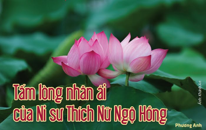 Tap chi nghien cuu phat hoc So thang 7.2017 Tam long nhan ai cua Ni su Thich Nu Ngo Hong 1