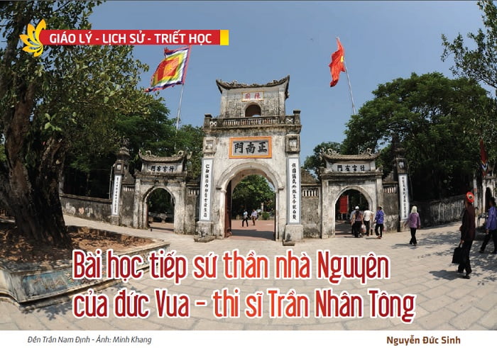 Tap chi Nghien cuu Phat hoc So thang 5.2020 Bai hoc tiep su than nha Nguyen cua duc Vua thi si Tran Nhan Tong 1