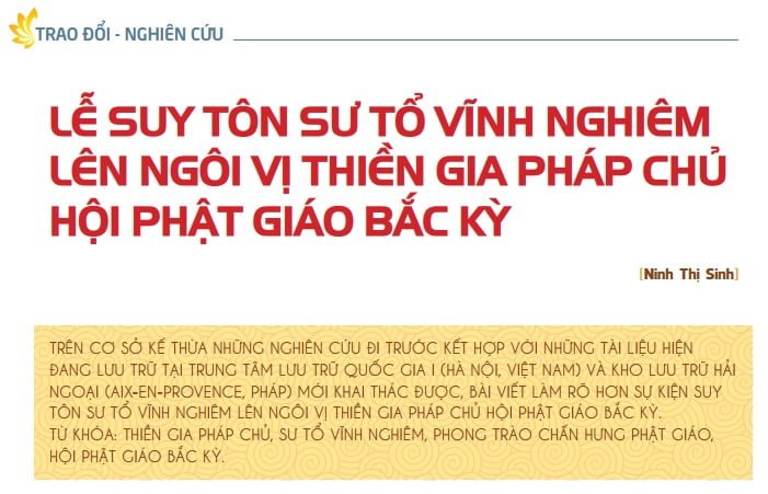 Tap chi nghien cuu phat hoc So thang 1.2016 Le suy ton su to Vinh Nghiem 1