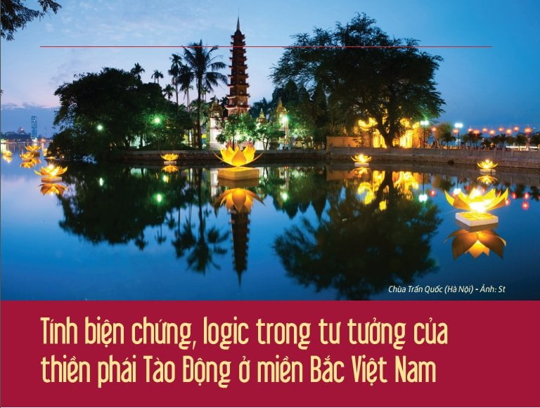 Tap chi Nghien cuu Phat hoc So thang 9.2020 Tinh bien chung logic thien phai Tao Dong mien bac VN 1