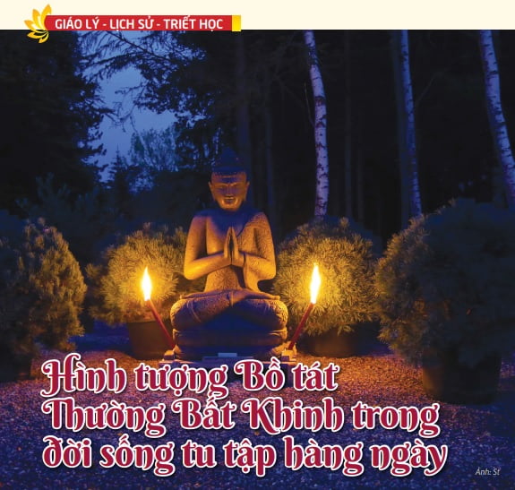 Tap chi Nghien cuu Phat hoc So thang 5.2021 Hinh tuong Bo tat Thuong Bat Khinh trong doi song tu tap hang ngay 1