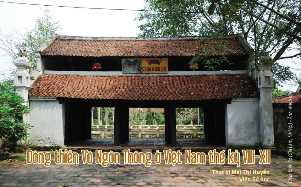 Tap chi Nghien cuu Phat hoc So thang 9.2021 Dong thien Vo Ngon Thong o Viet Nam the ky VIII XII 1
