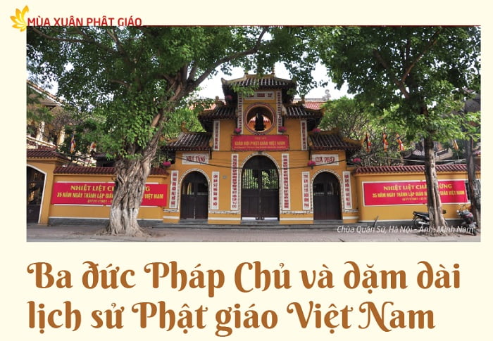 Tap chi Nghien cuu Phat hoc So thang 3.2022 Ba duc Phap chu va dam dai lich su Phat giao Viet Nam 1