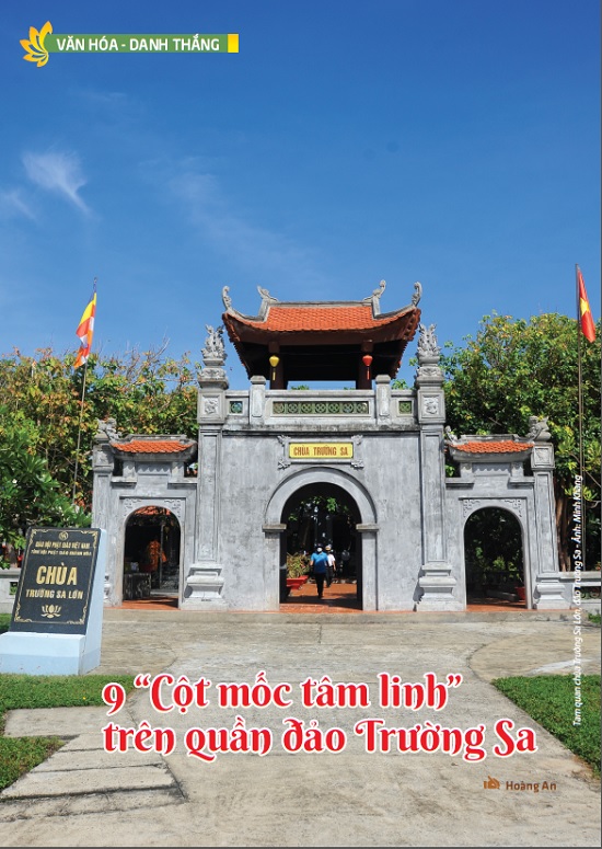 Tap chi Nghien cuu Phat hoc So thang 7.2022 9 Cot moc tam linh tren quan dao Truong Sa 1