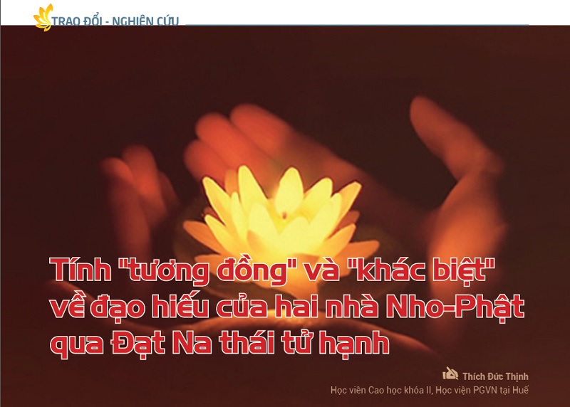 Tap chi Nghien cuu Phat hoc So thang 9.2022 Tinh tuong dong va khac biet Nho Phat qua Dat Na Thai Tu Hanh 1