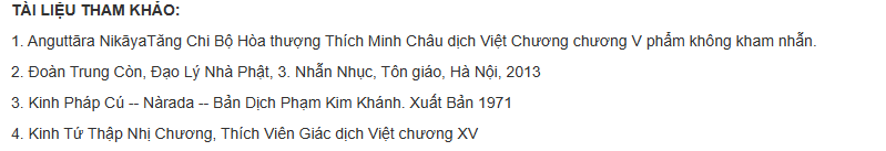 Tap chi Nghien cuu Phat hoc So thang 11.2023 Quan diem ve Kham nhan thong qua Kinh Phap cu so 4 4