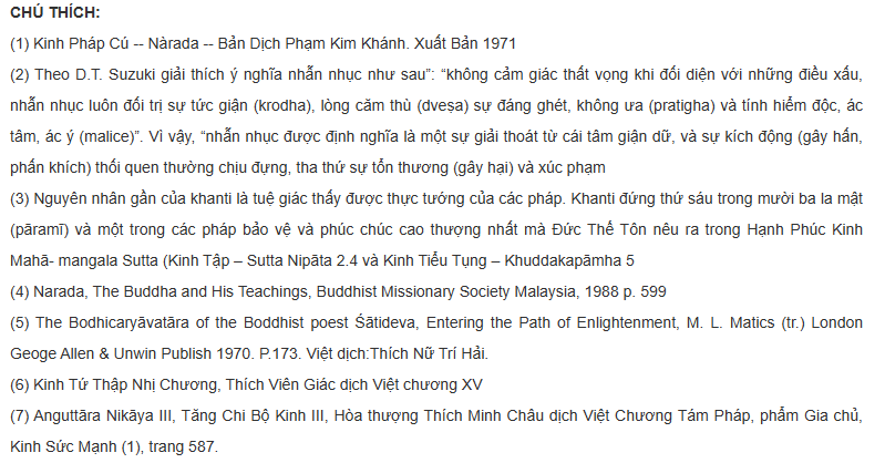 Tap chi Nghien cuu Phat hoc So thang 11.2023 Quan diem ve Kham nhan thong qua Kinh Phap cu so 4 5